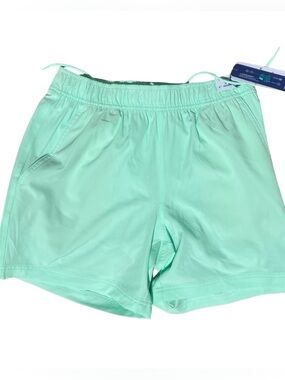 NWT $49.50 Caribbean – 6” Swim Shorts Wave Liner Aqua
